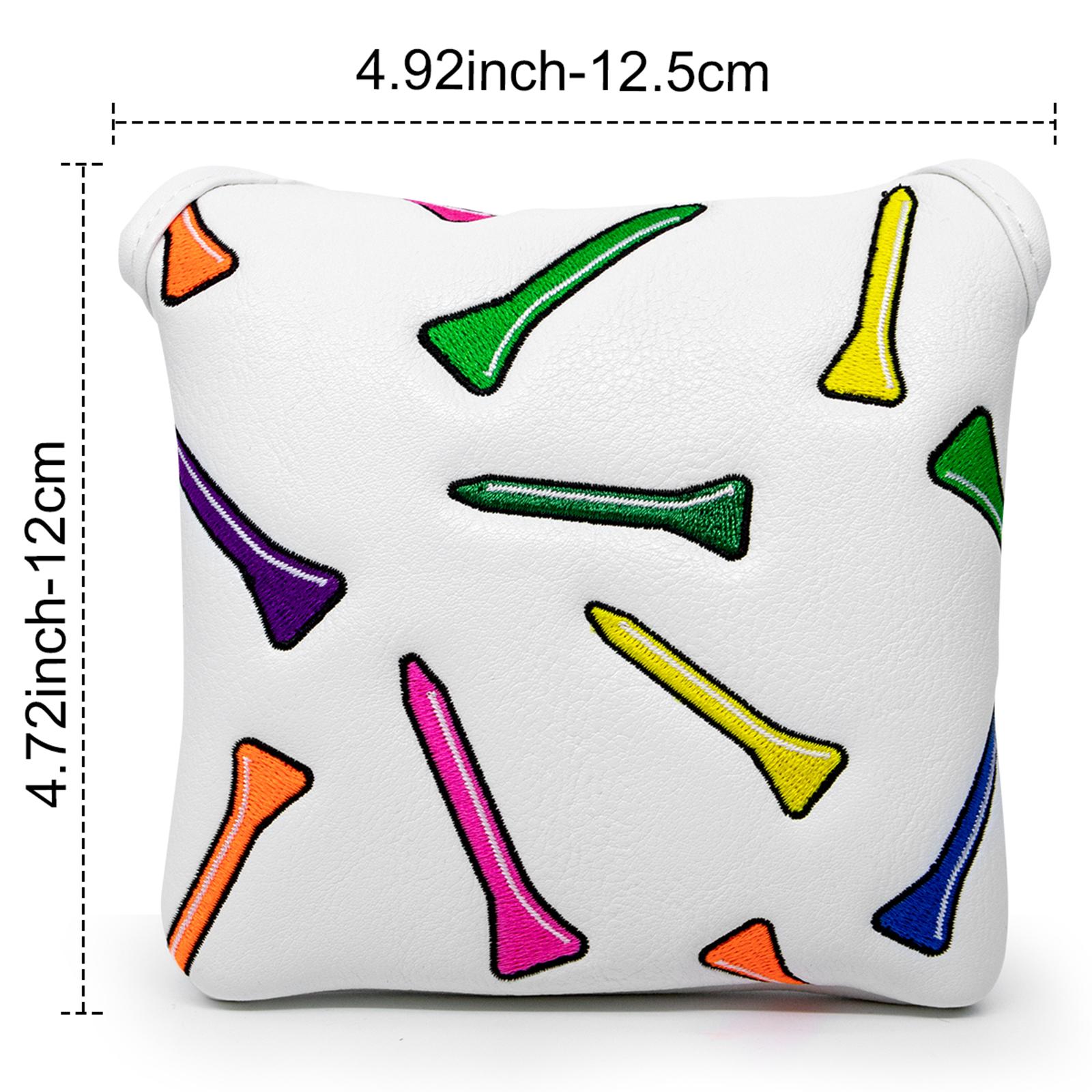 Golf Mallet Putter Head Cover Golf Club Headcovers Protect Cover