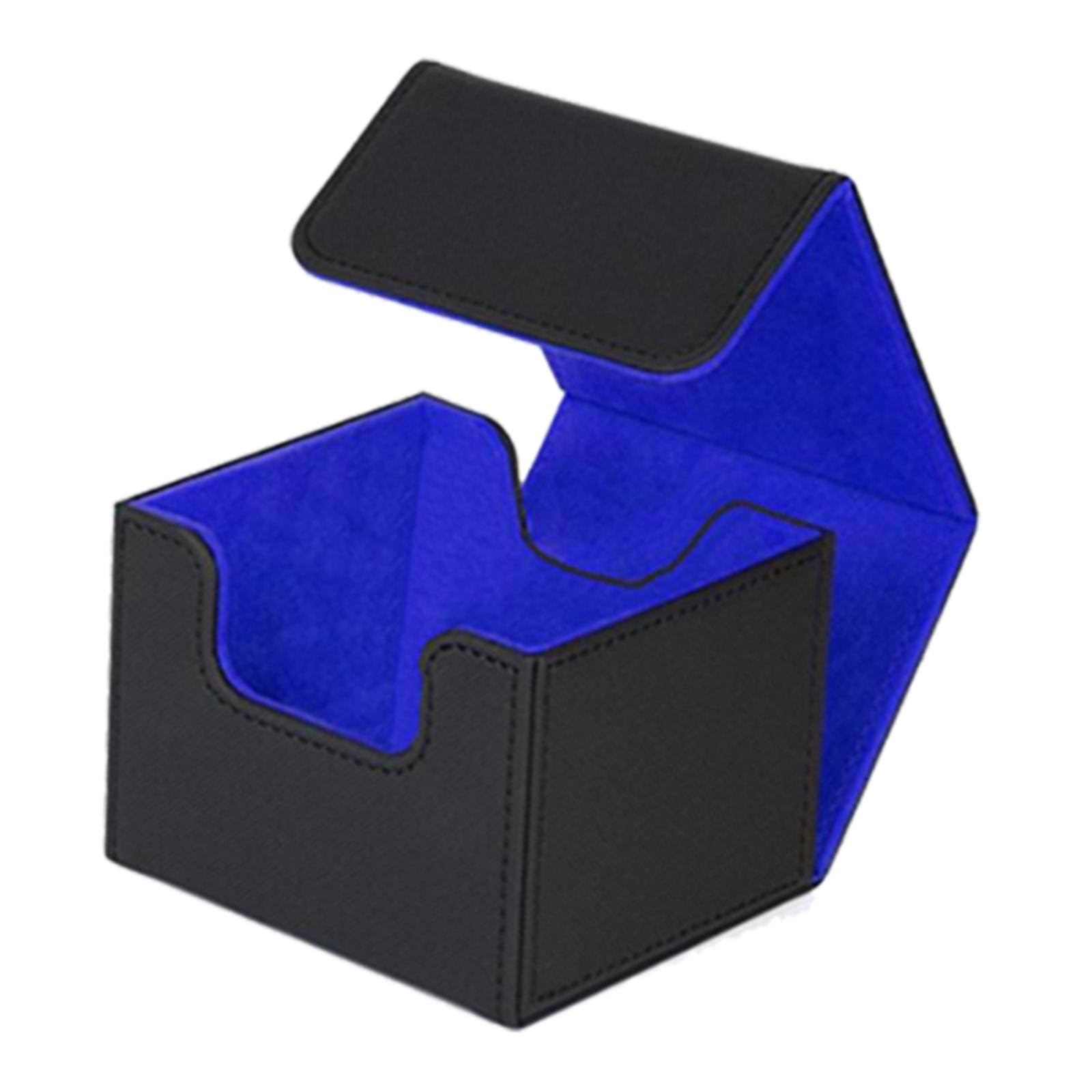 3Pieces Card Deck Box Game Card Case Orange and Red and Blue