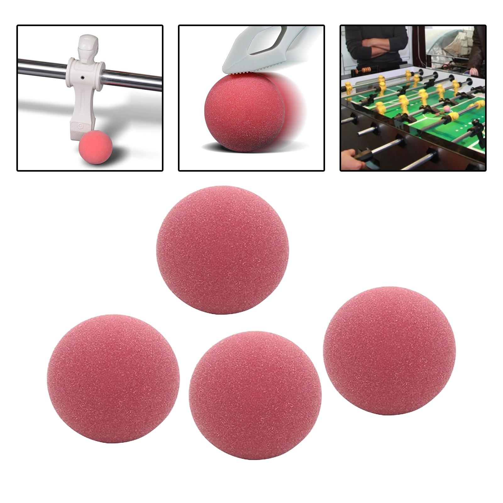 4 Pieces Foosball Balls Replacements Official Tournament Table Soccer Balls