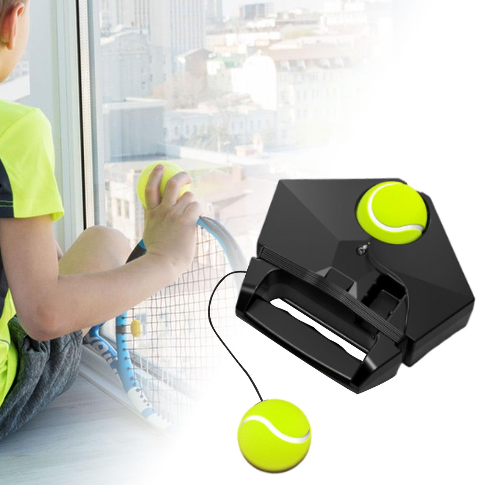 Single Tennis Ball Trainer Durable Easily Install with Ball Tennis Baseboard