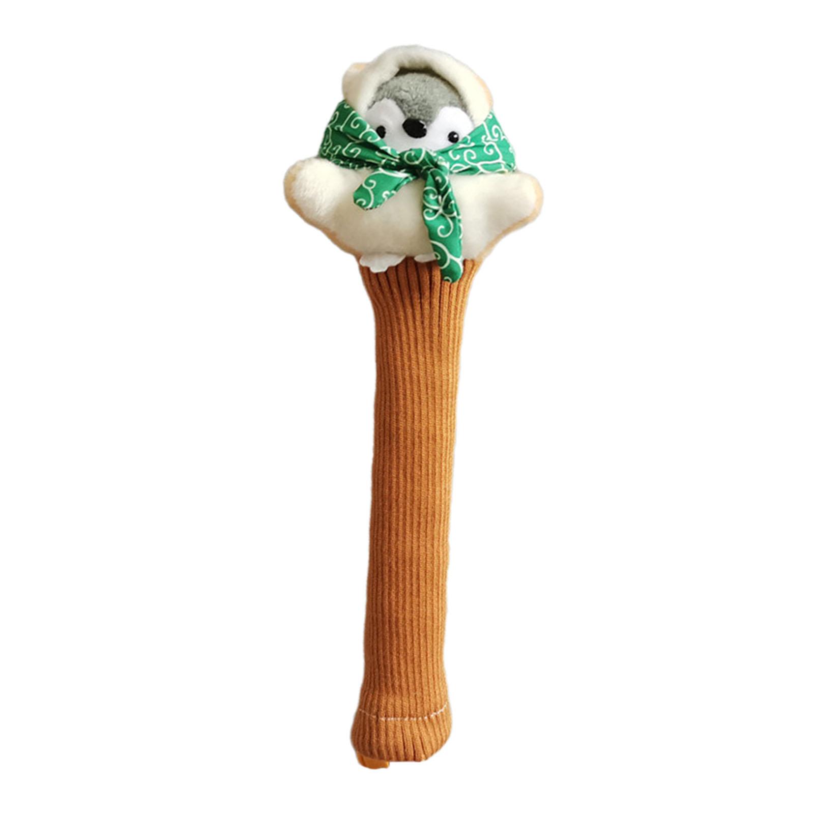 Badminton Racket Grip Cover Plush Penguin