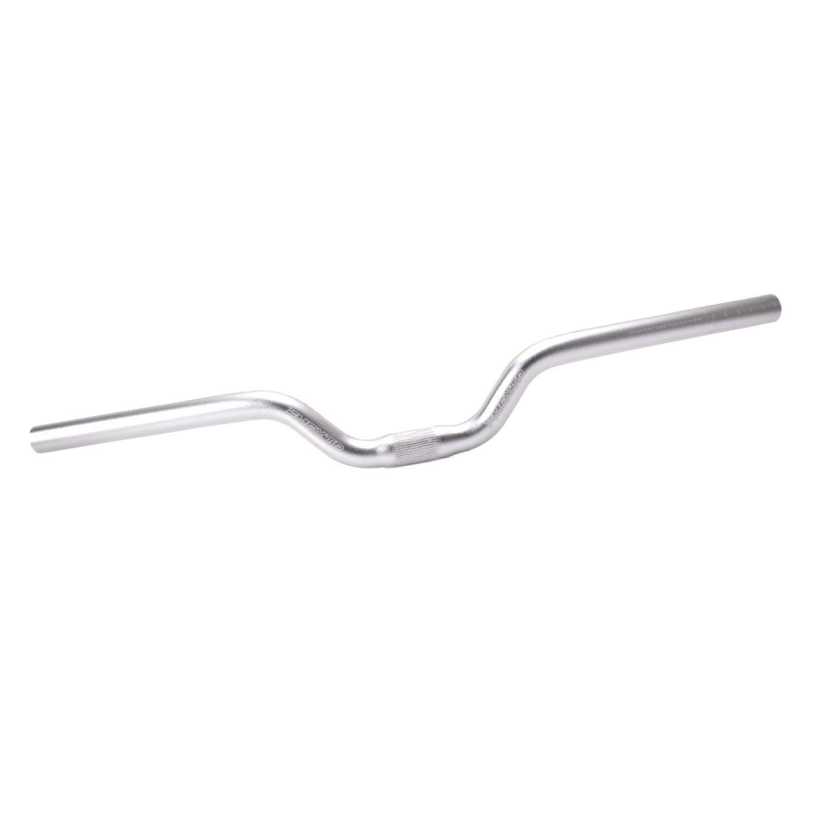 Bike Handlebar for Outdoor Riding Folding Bikes Silver 58cm
