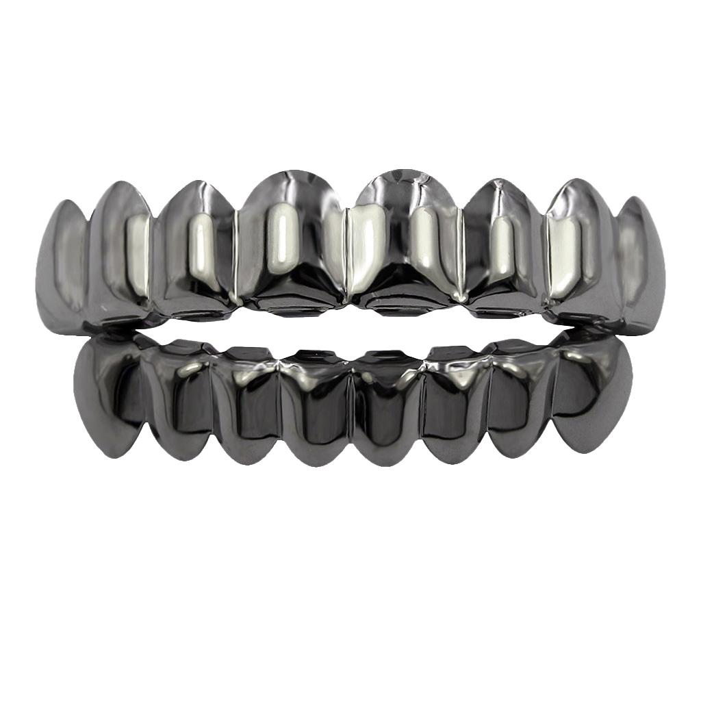 Golden Plated Grills Black