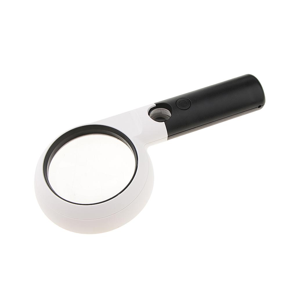 Prettyia LED Magnifying Glass Magnifying Glass