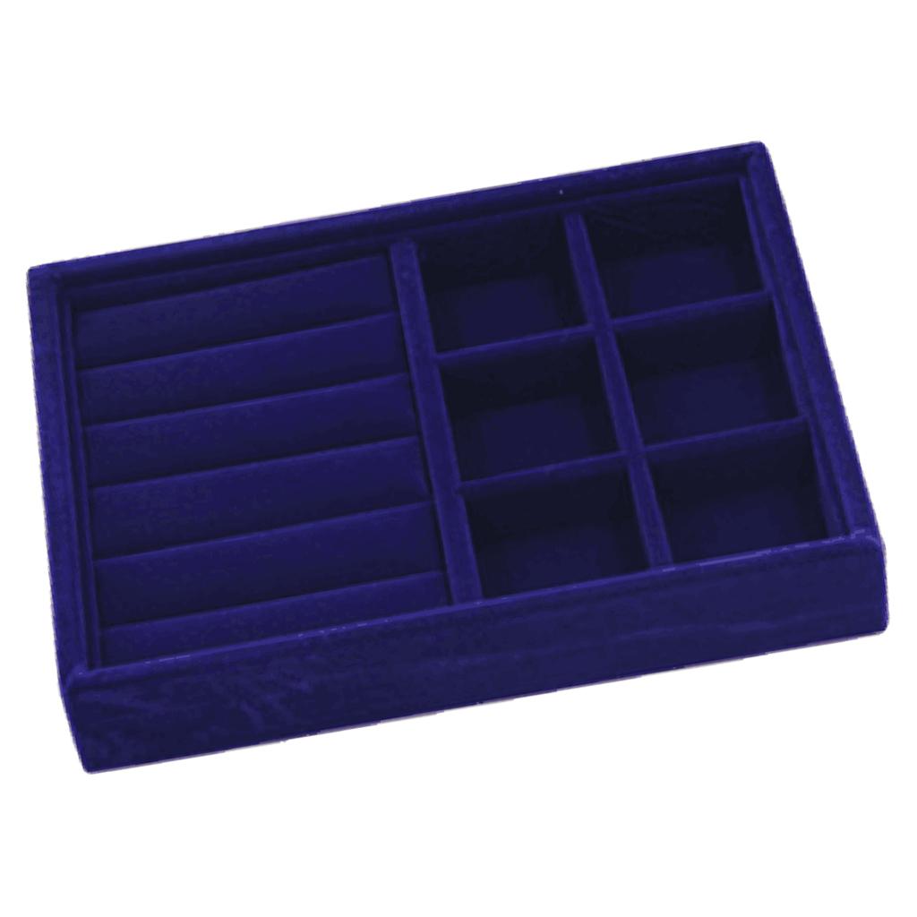 Earrings Necklace Case Jewelry Display Organizer Box Tray Showcase Holder 8