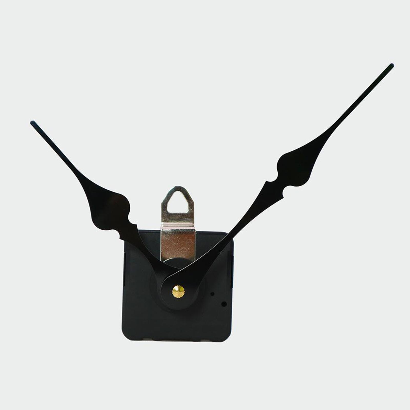 DIY Quartz Wall Clock Movement Mechanism Repair Parts Set 20mm Shaft Silent