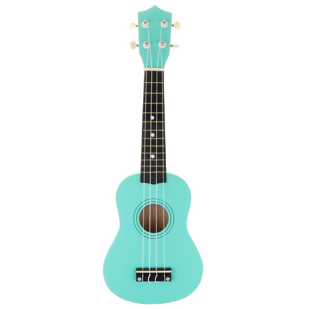 21" Hawaii Ukulele Mini 4 Strings Guitar for Kids Beginners Turquoise