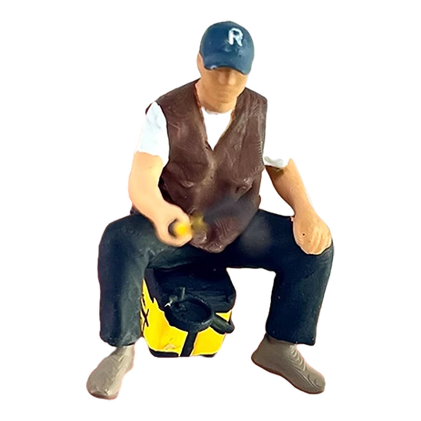 Male Angler Figure 1/64 Scale