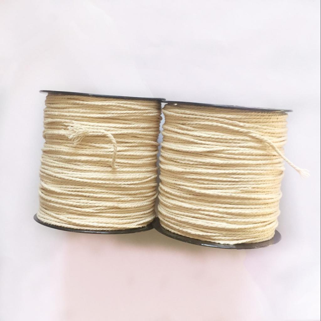 COTTON PIPING CORD ROPE UPHOLSTERY CUSHIONS EDGING TRIMMING CRAFTS 1MM 2MM 3MM 5 