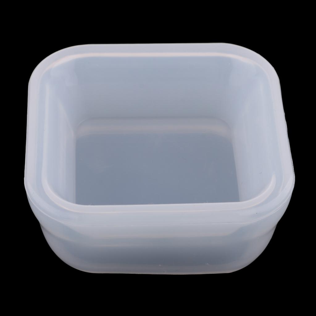 Silicone Mold for Resin Casting Ornaments Craft Candle Holder DIY 67x67x26mm