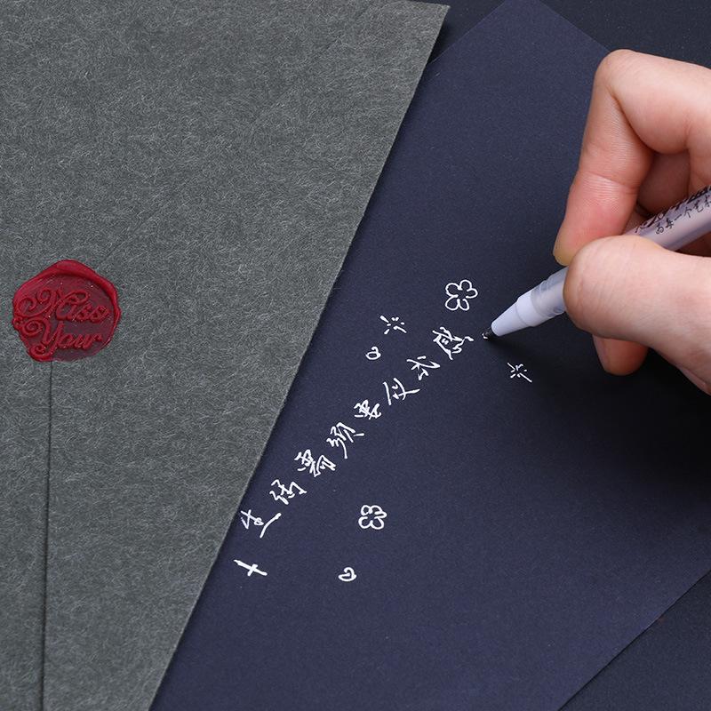 2x6pcs  Highlighter Water Base Paint Markers freehand sketching Pen