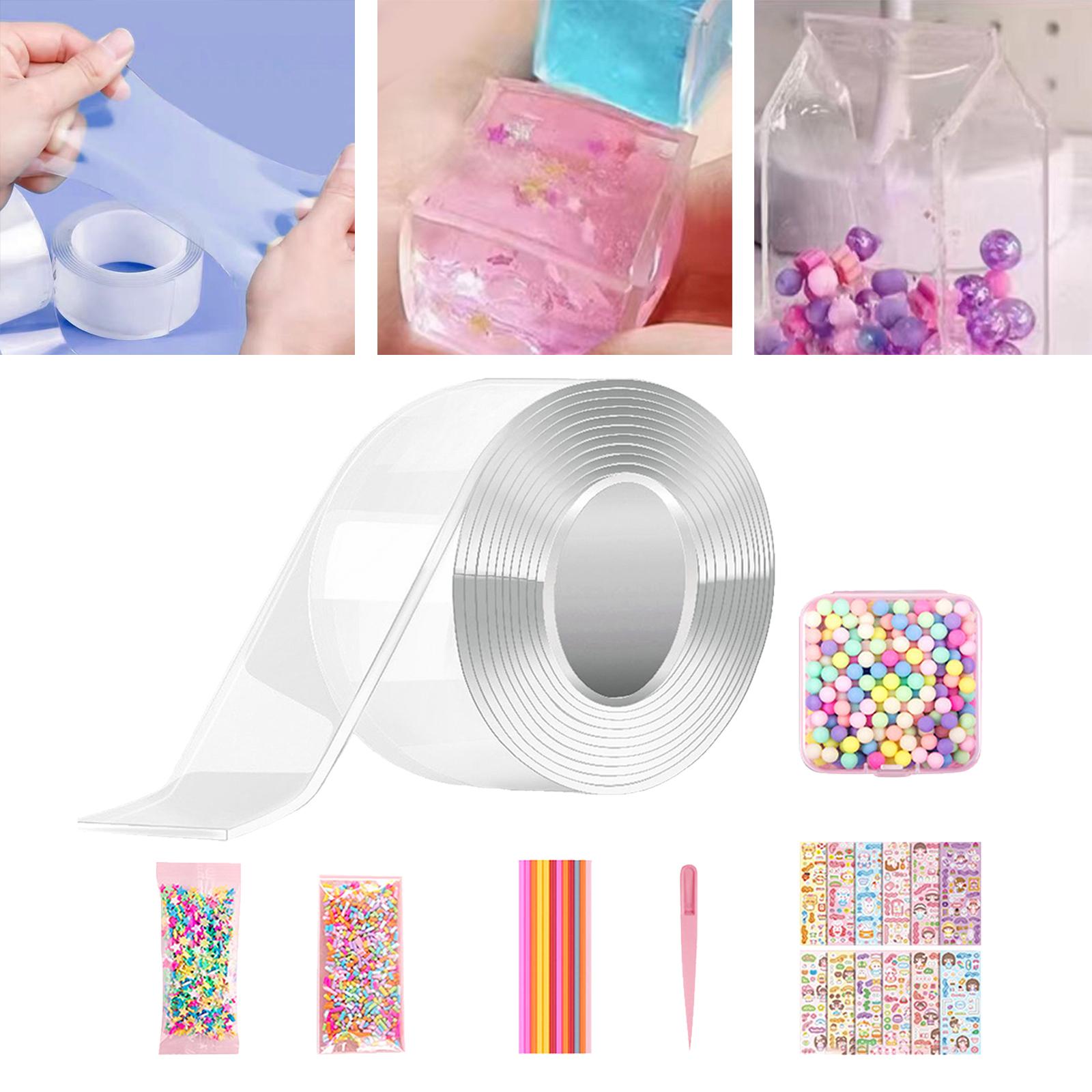 Blow Bubbles Double Sided Tape Strips 6cm 5cm Full Tool