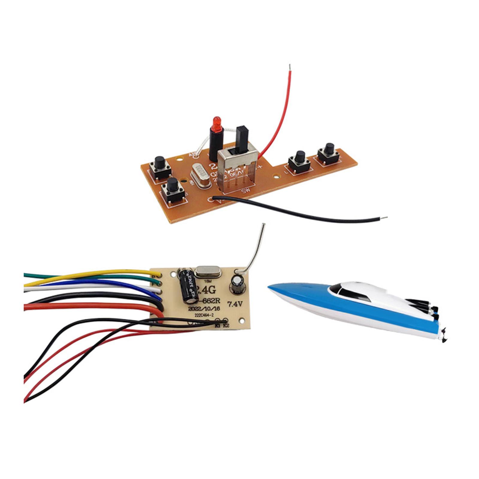 Professional Upgrade Transmitters Board Receiver Board for RC Car Model Tank