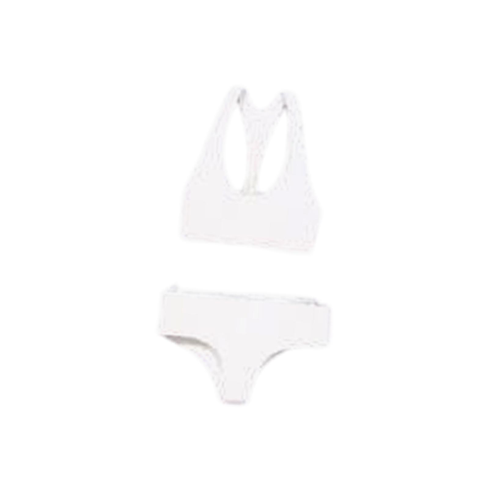 Female Figure Underwear White
