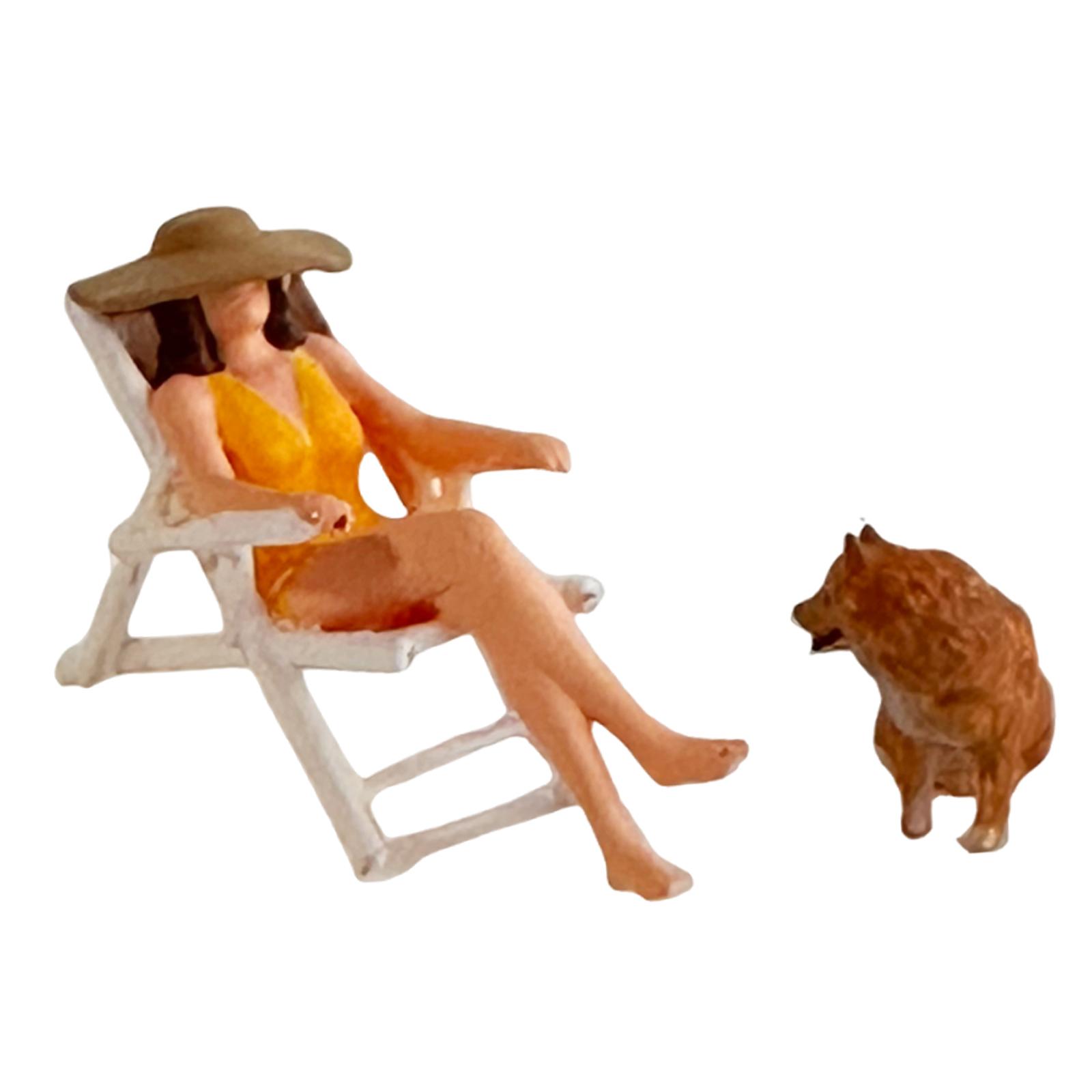 Miniature Beach Figures
