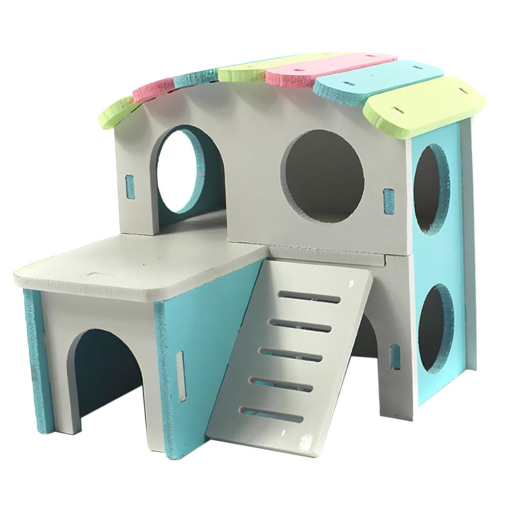 wooden mouse house