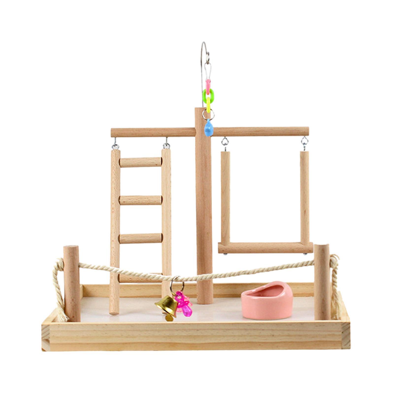 Parrot Bird Playground Parrot Playstand for Macaws Parakeet Parrot Cockatiel