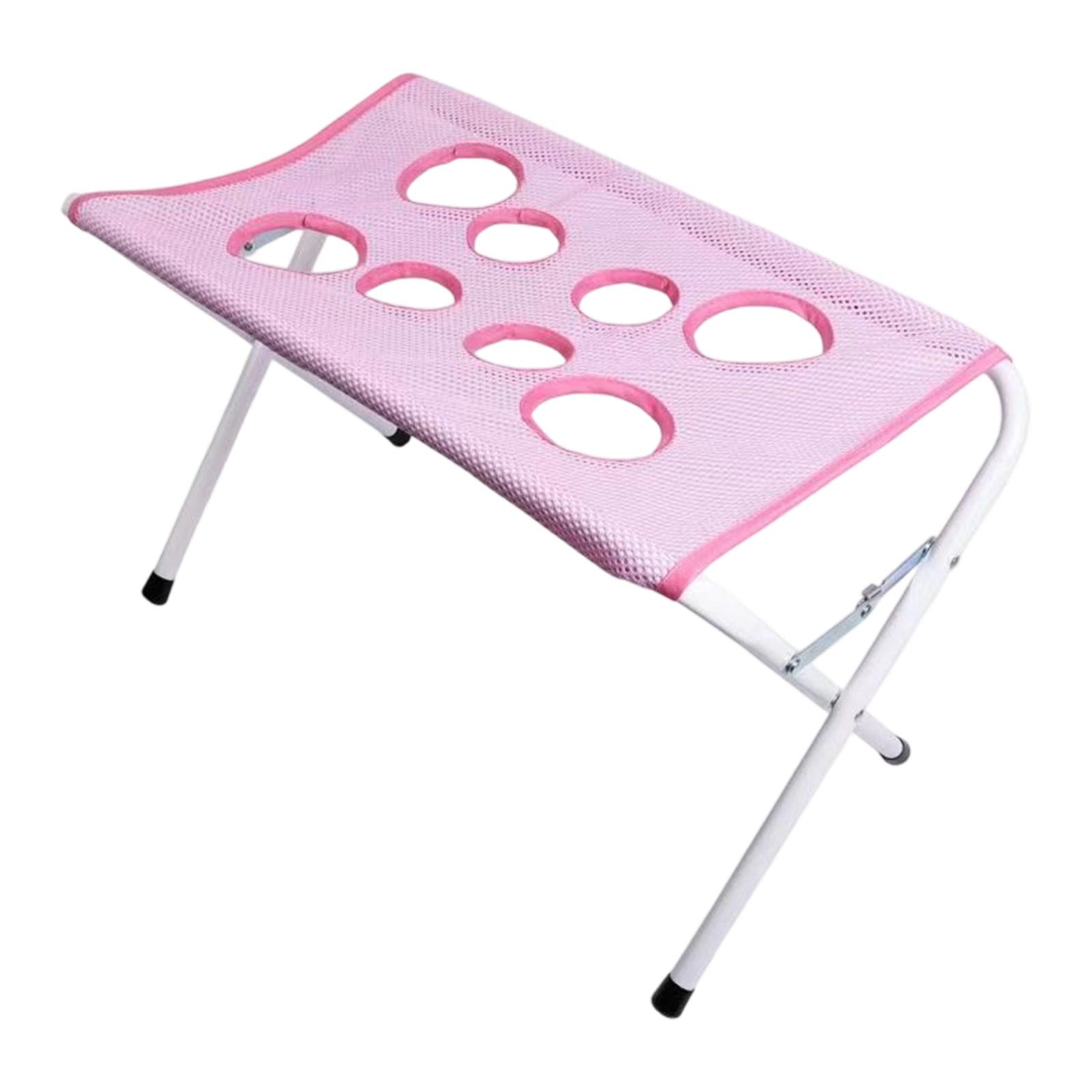 Pet Grooming Table Indoor Detachable Dog Bathing Stand for Cat Washing Puppy Pink