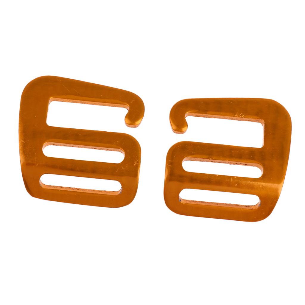12 Pcs Metal G Hooks Webbing Buckles Strong Quick Release Buckles For