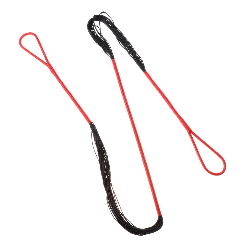 Archery Bowstring Shooting Hunting Recurve Bow String Longbow String Red