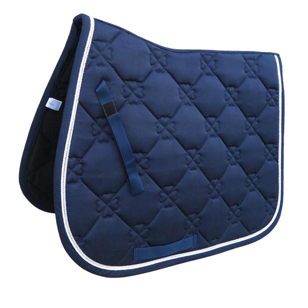 Jumping Event Square Saddle Pads Quilted Cotton Square English Saddle