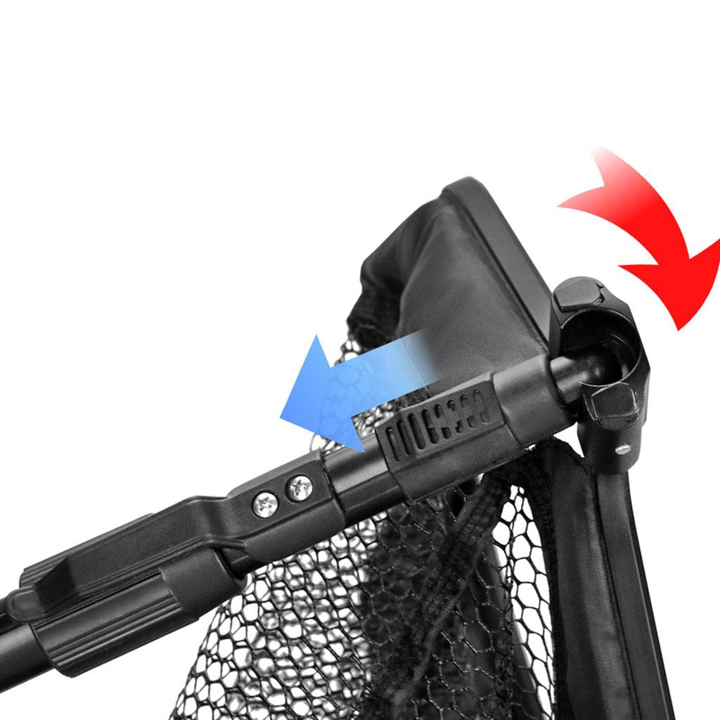 Fishing Net Extendable Telescopic Pole Fish Catching Releasing Fishing Tools