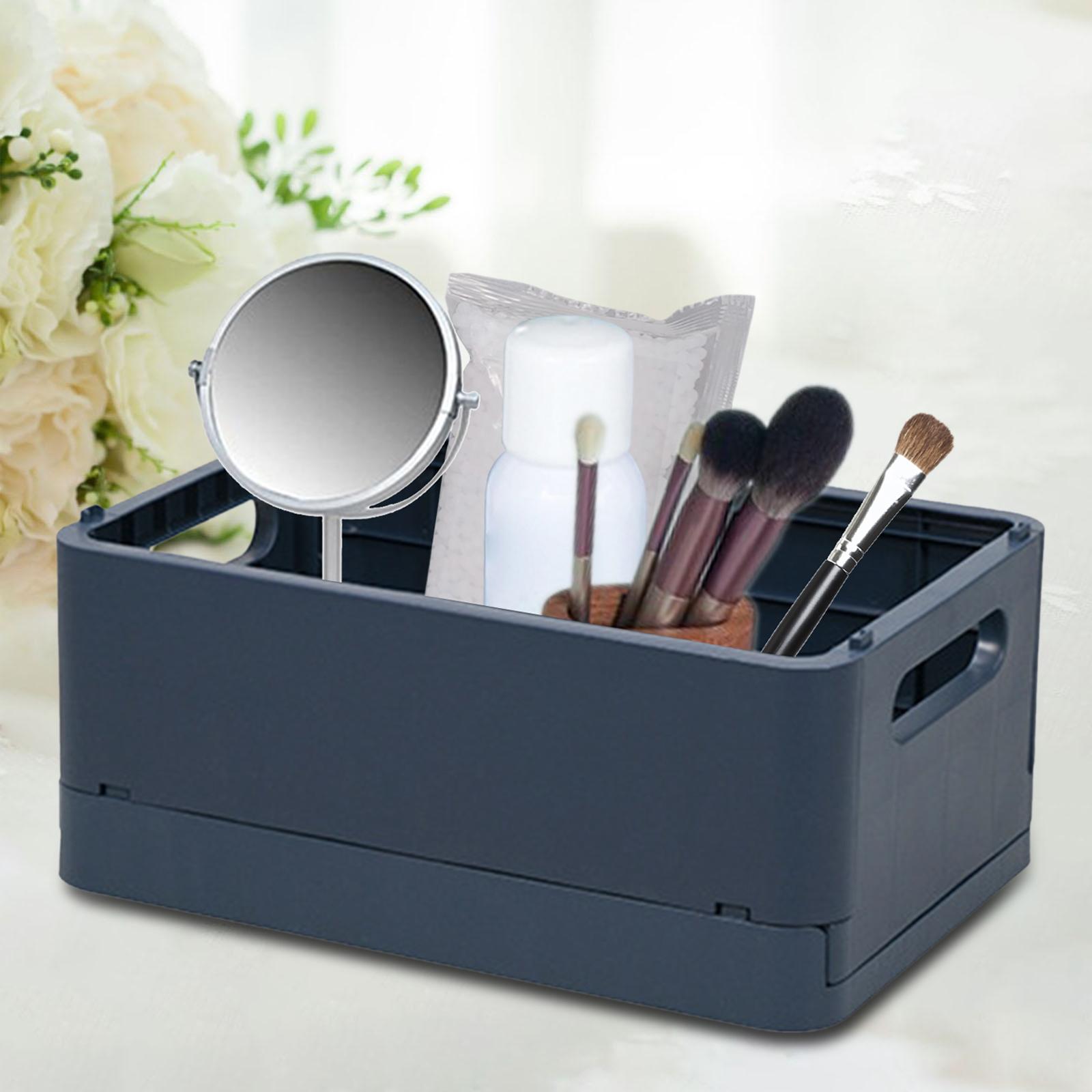 Collapsible Foldable Storage Box Container Large Capacity  Blue 