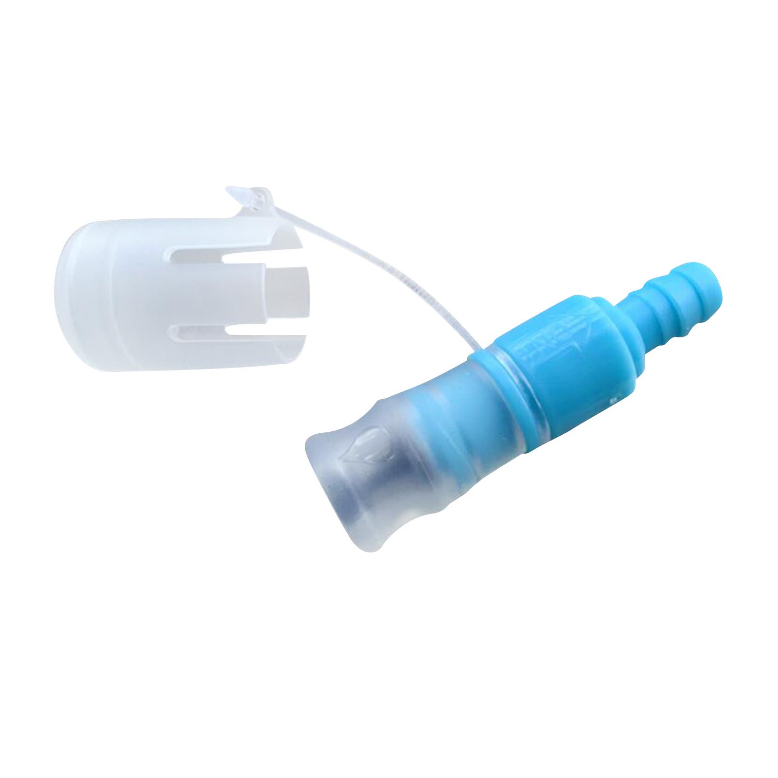 Water Bag Bite Valve Replacement Water Outlet Shutoff Valve Light Blue