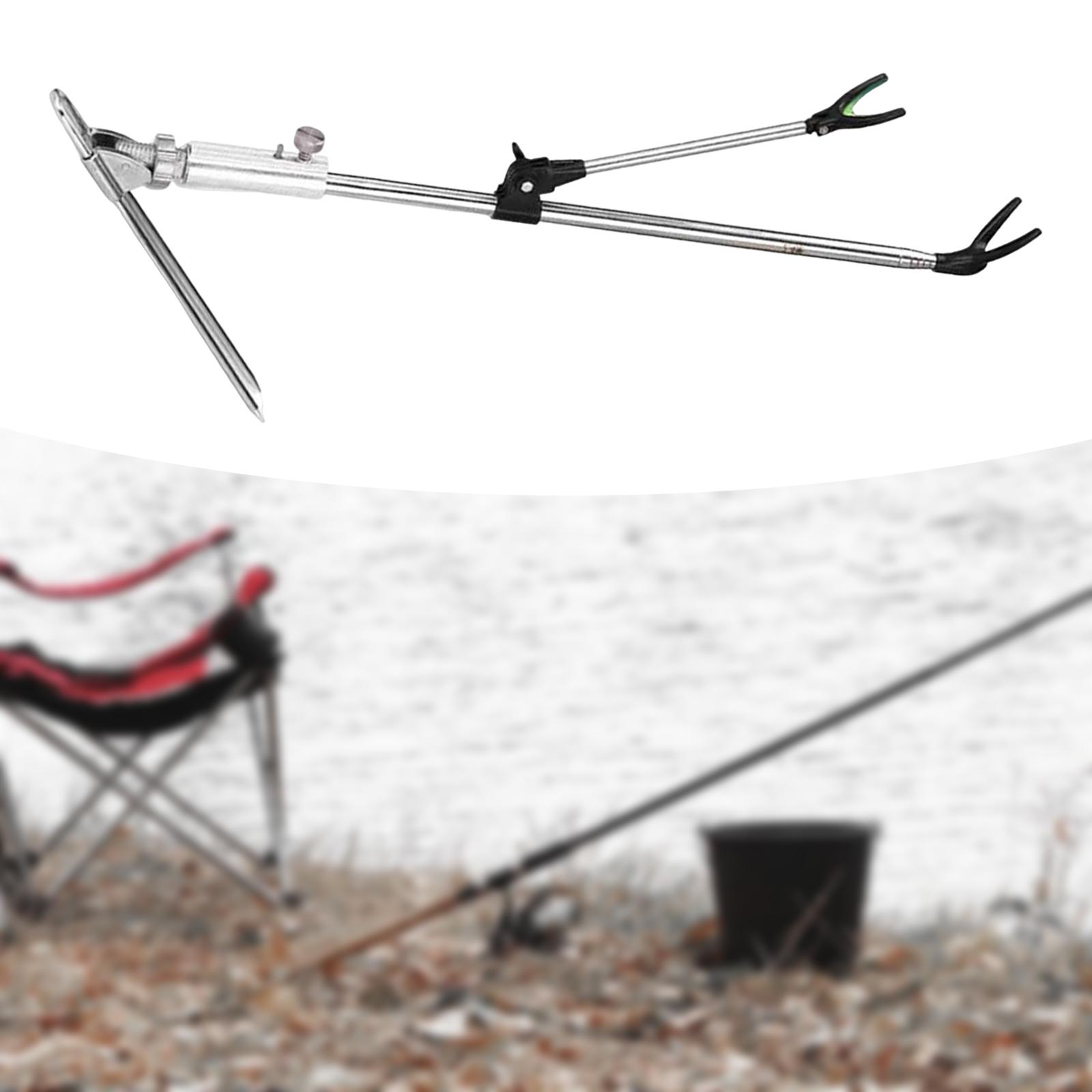 Fishing Rod Holder Stand Bracket Stainless Steel Raft Ship Fishing Pole Rack