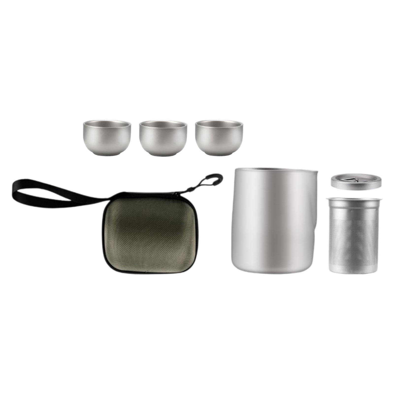 Titanium Travel Teapot