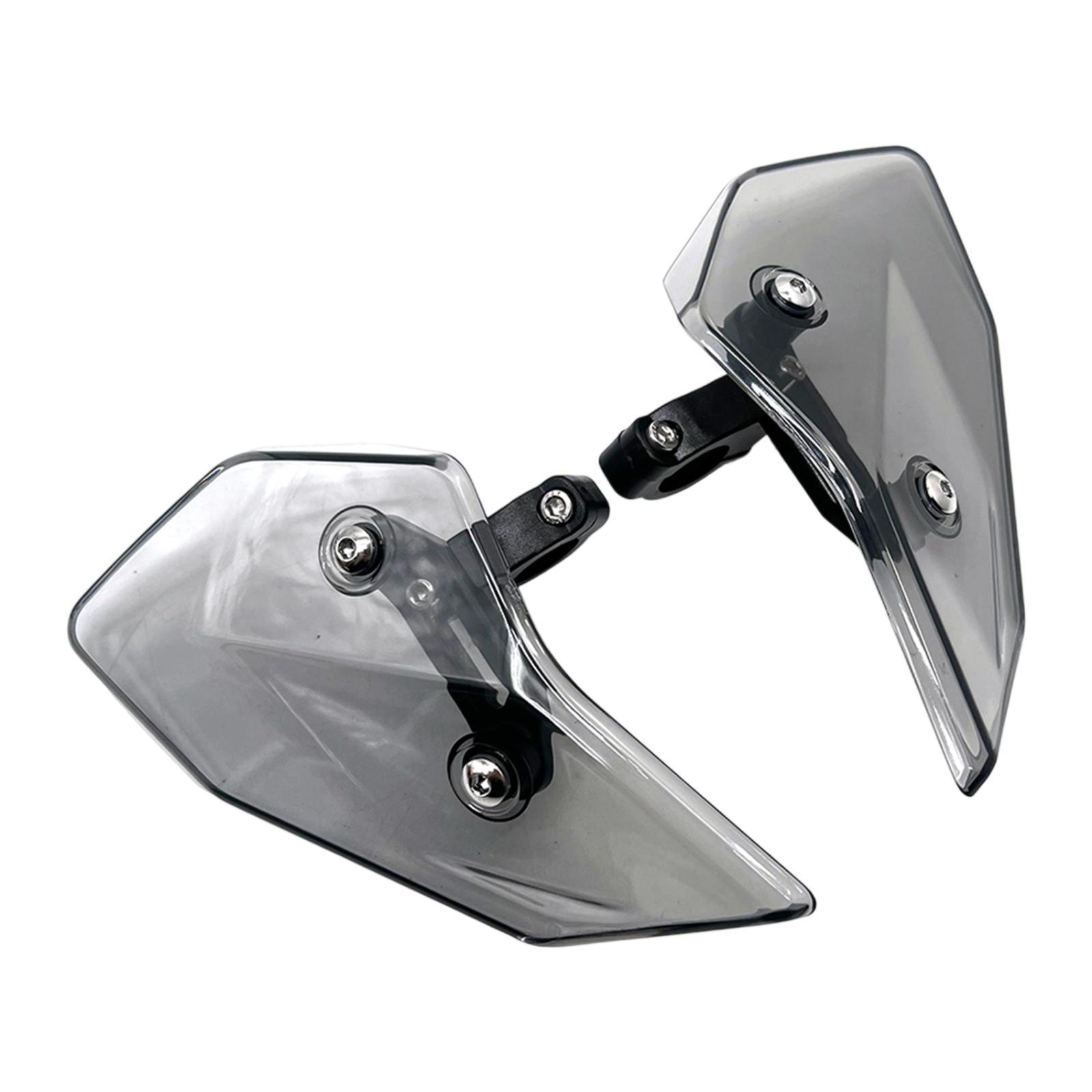 Motorcycle Wind Deflector Gray