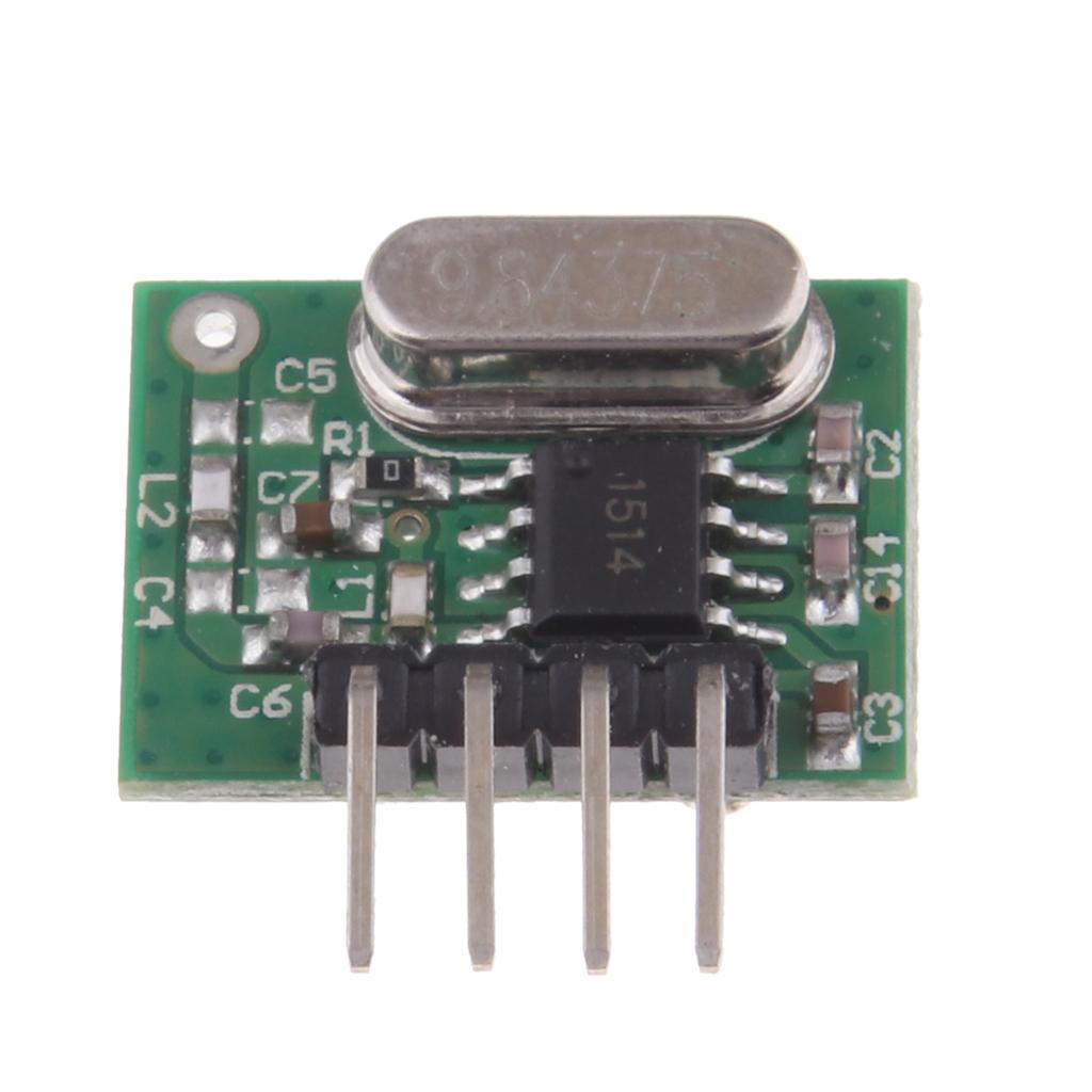 315MHz Wireless RF Module 4 Channel Output Transmitter WL102-341 Code