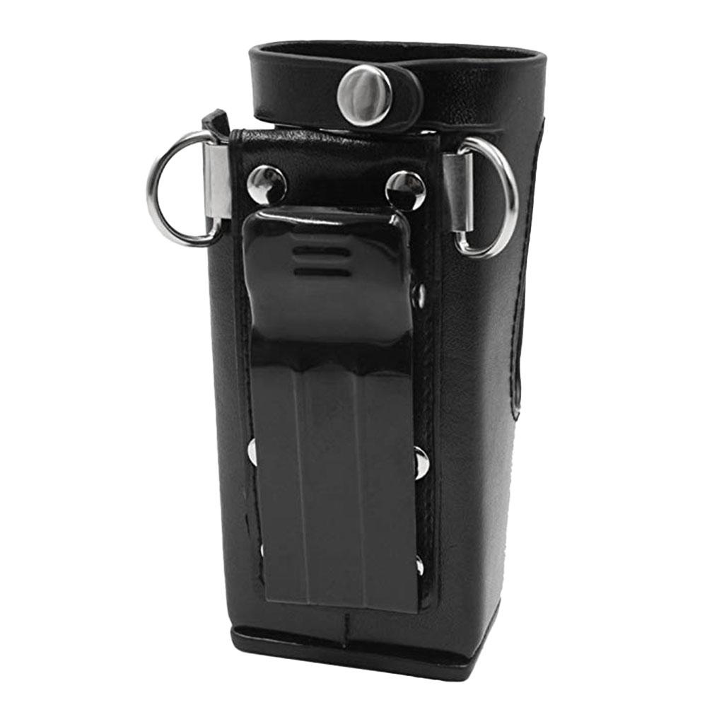 PU Leather Radio Case Pouch Bag Holster for Kenwood / Yaesu / /Motorola
