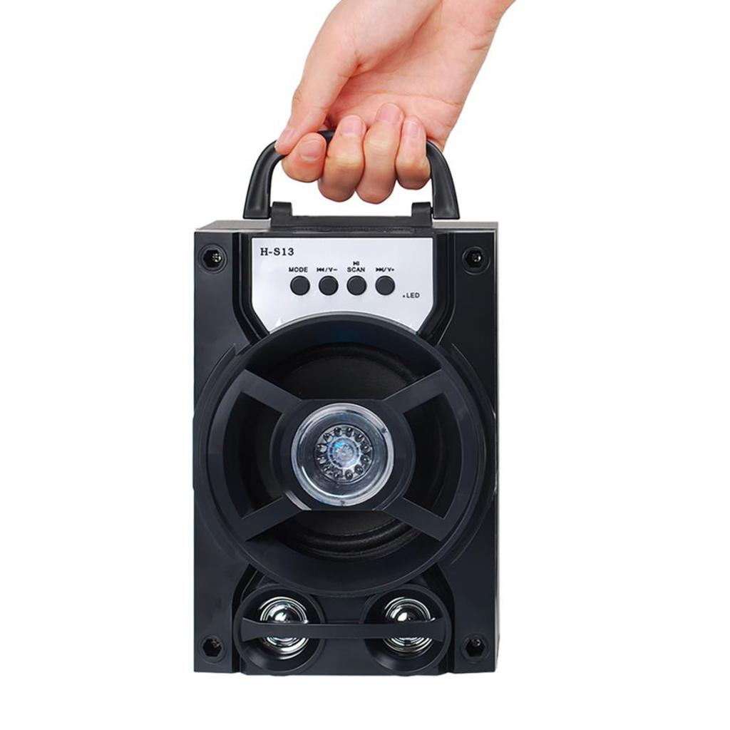 Portable Mini Wireless Outdoor Bluetooth Speaker Insert Card Subwoofer