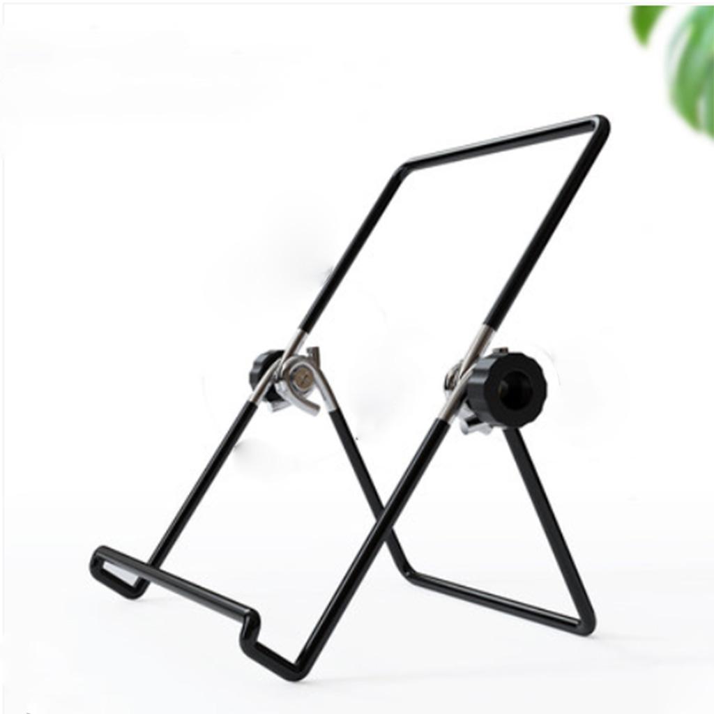 Folding Cell Phones Tablets PC Desk Stand Holder Mount 18x14cm(Tablets)