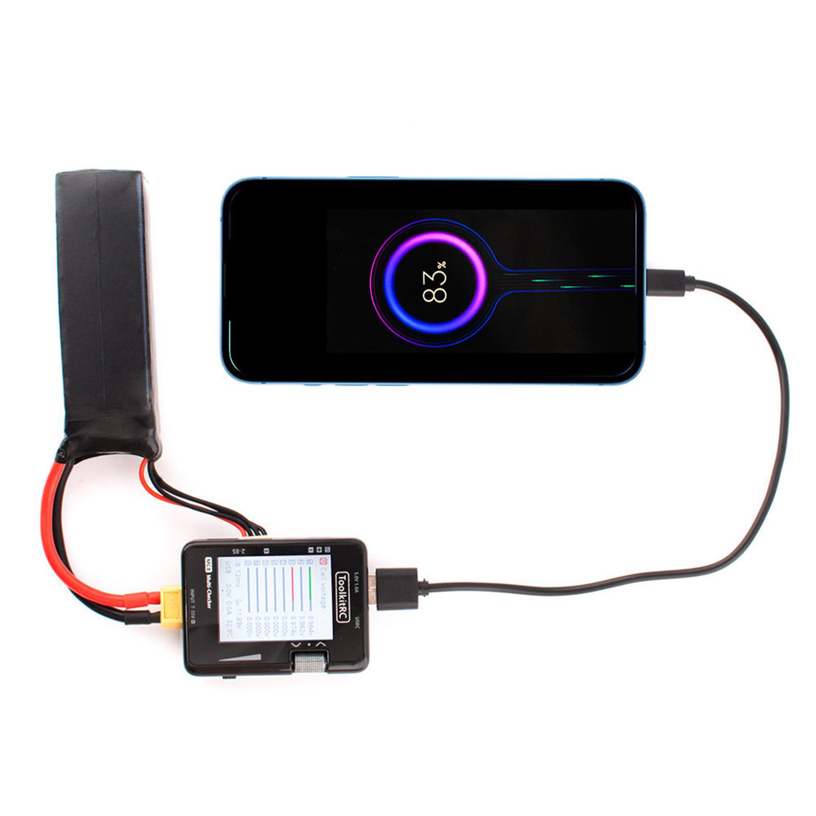 MC8 Multi Functional Battery Checker Mini for Professional Practical Durable