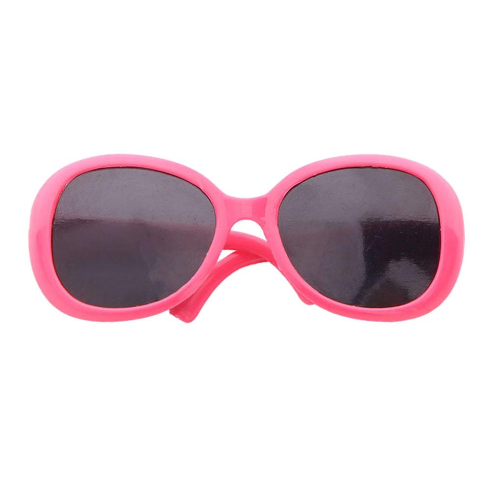 Entzückende 18 Zoll Puppen Zusätze Plastikpurpur Brillen Sonnenbrille für 