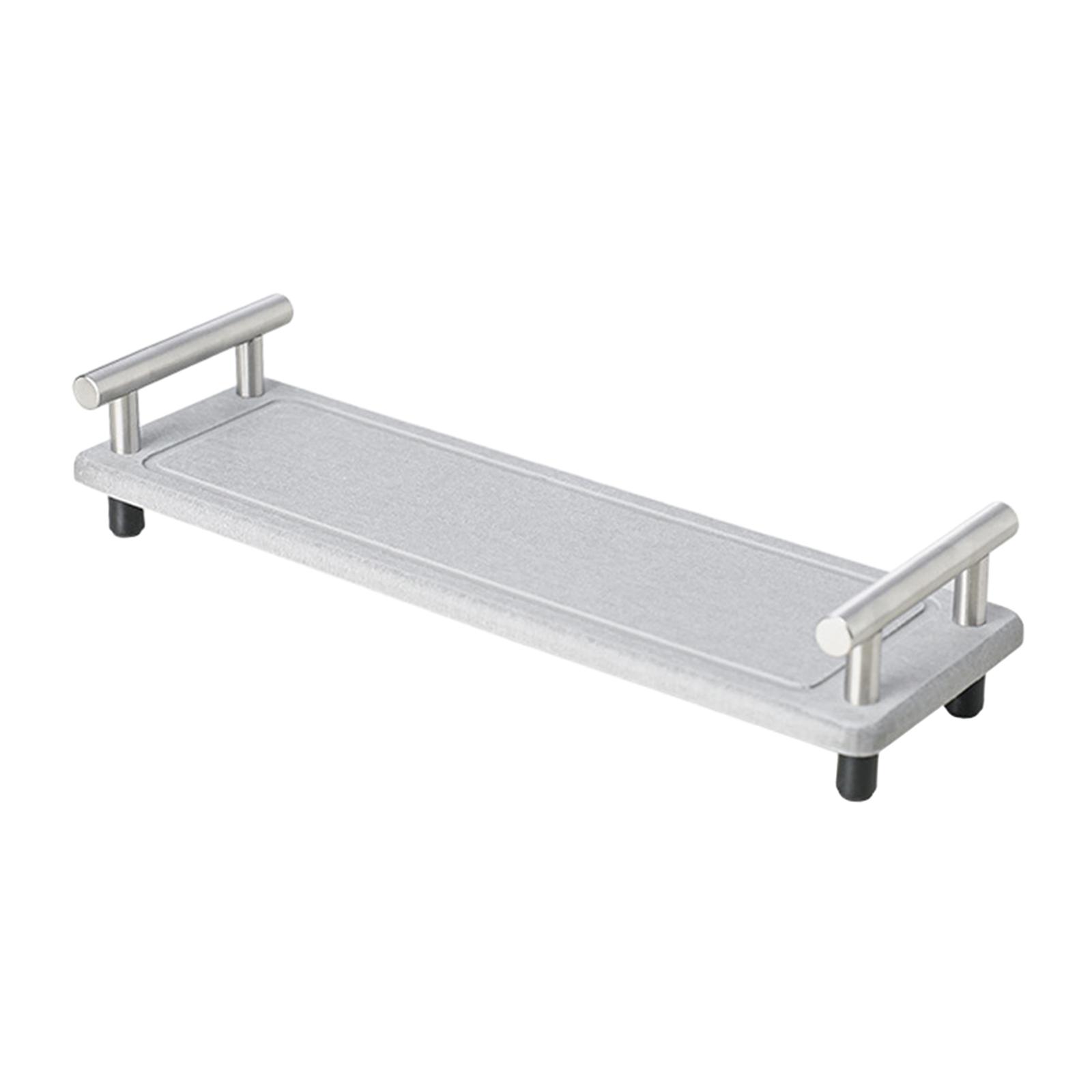 Kitchen Sink Organizer Gray Silver