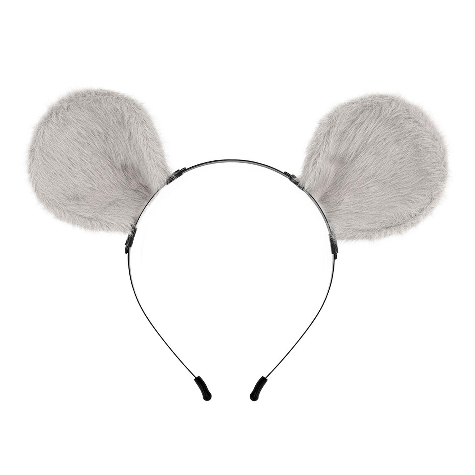 Mouse Ear Headband Gray