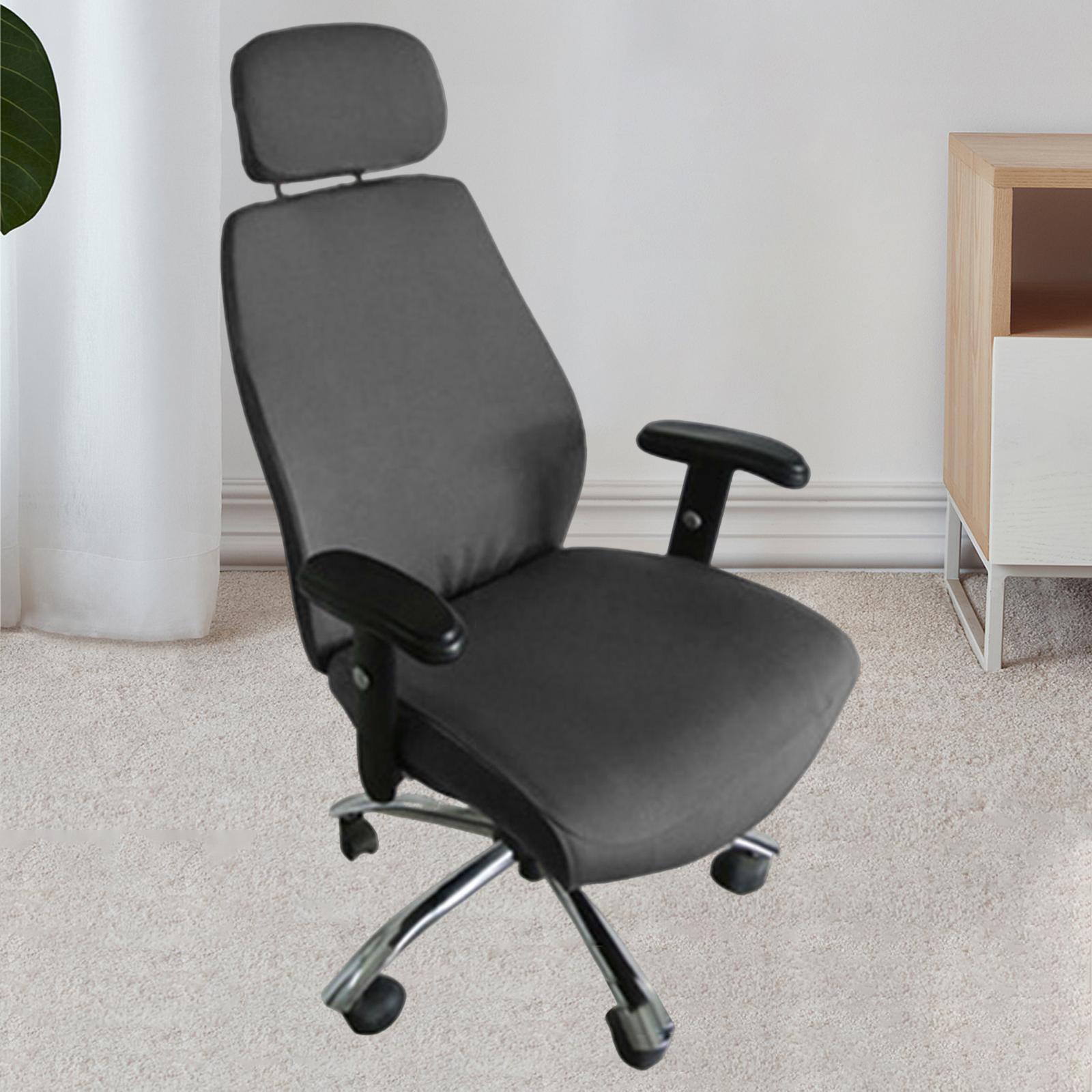 Office Chair Covers Chair Protector Covers Removable Gray
