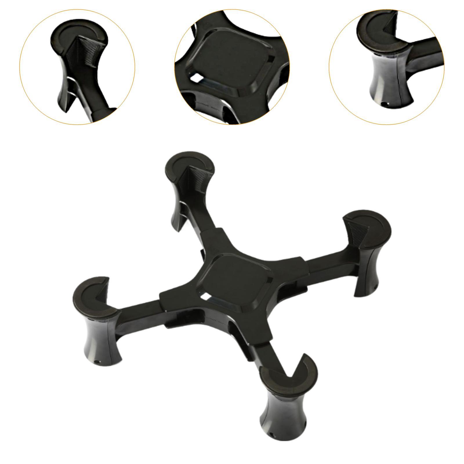 Portable Children Chair Booster Easy Install Sturdy Adjustable Chair Booster Black