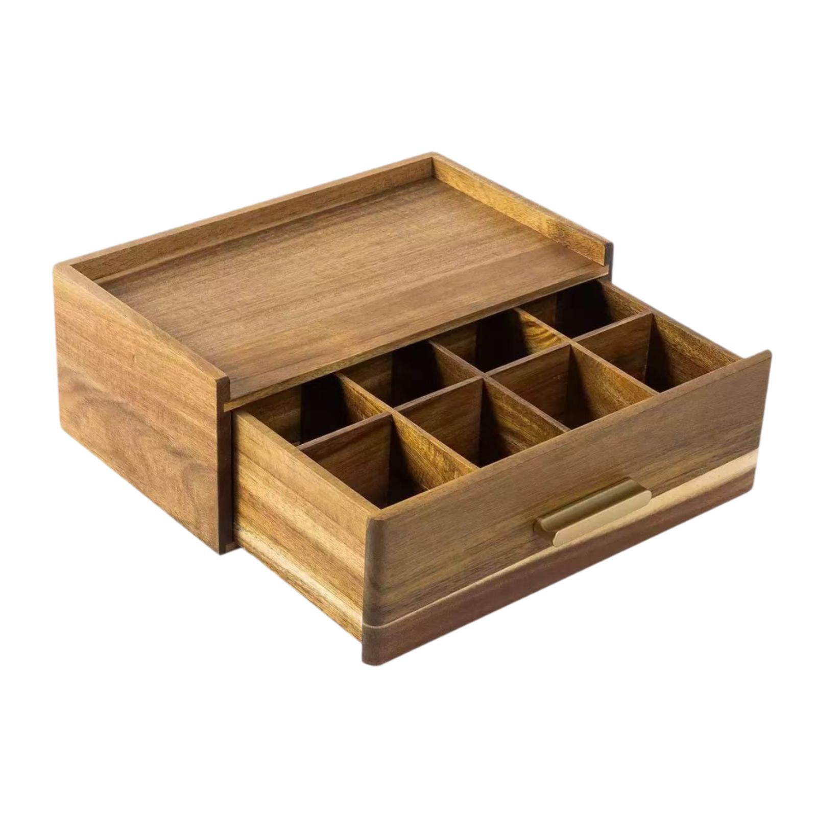 Wooden Tea Bag Organizer