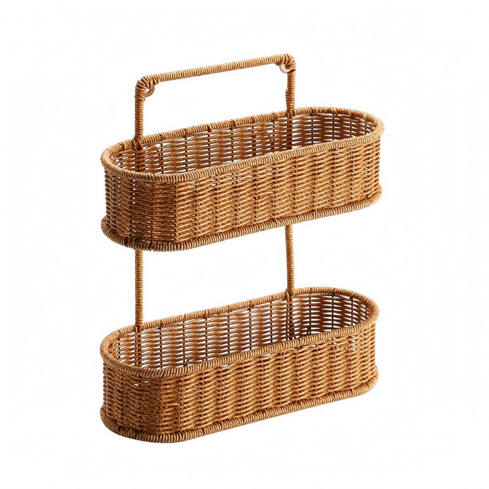 Wall-Mounted Organizer Basket