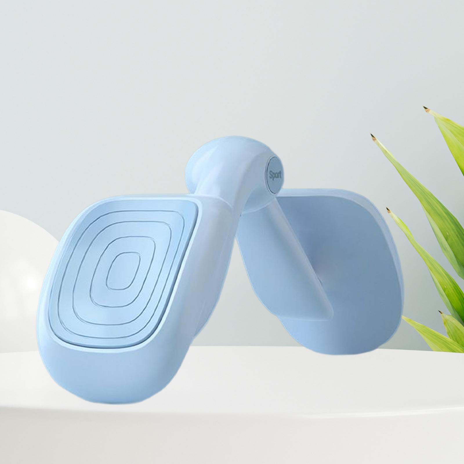 Hip Trainer Inner Thigh Exercise Strengthening Bodybuilding Kegel Exerciser blue