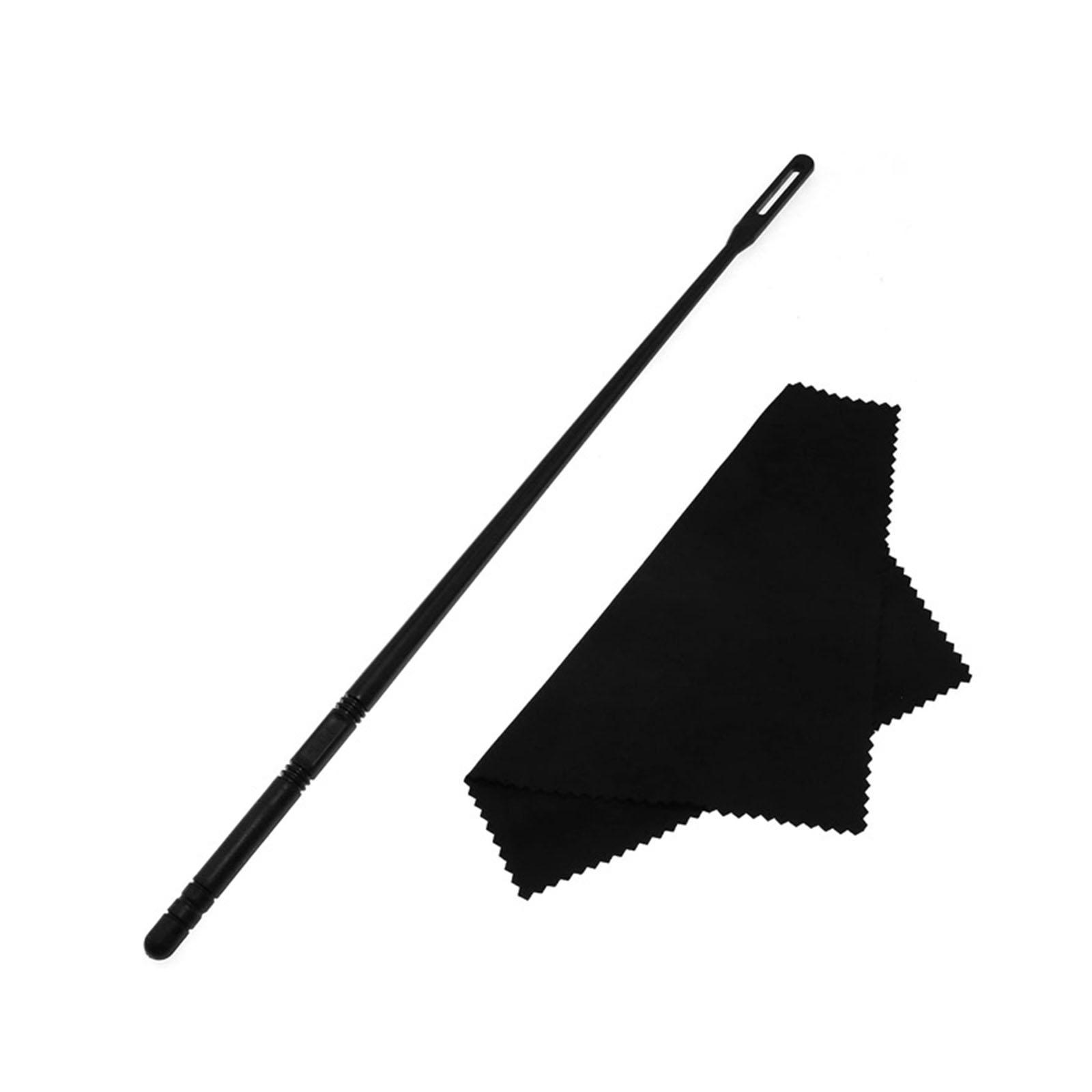 2xFlute Cleaning Kit Flute Polishing Cloth Practical for Cleaning Polishing