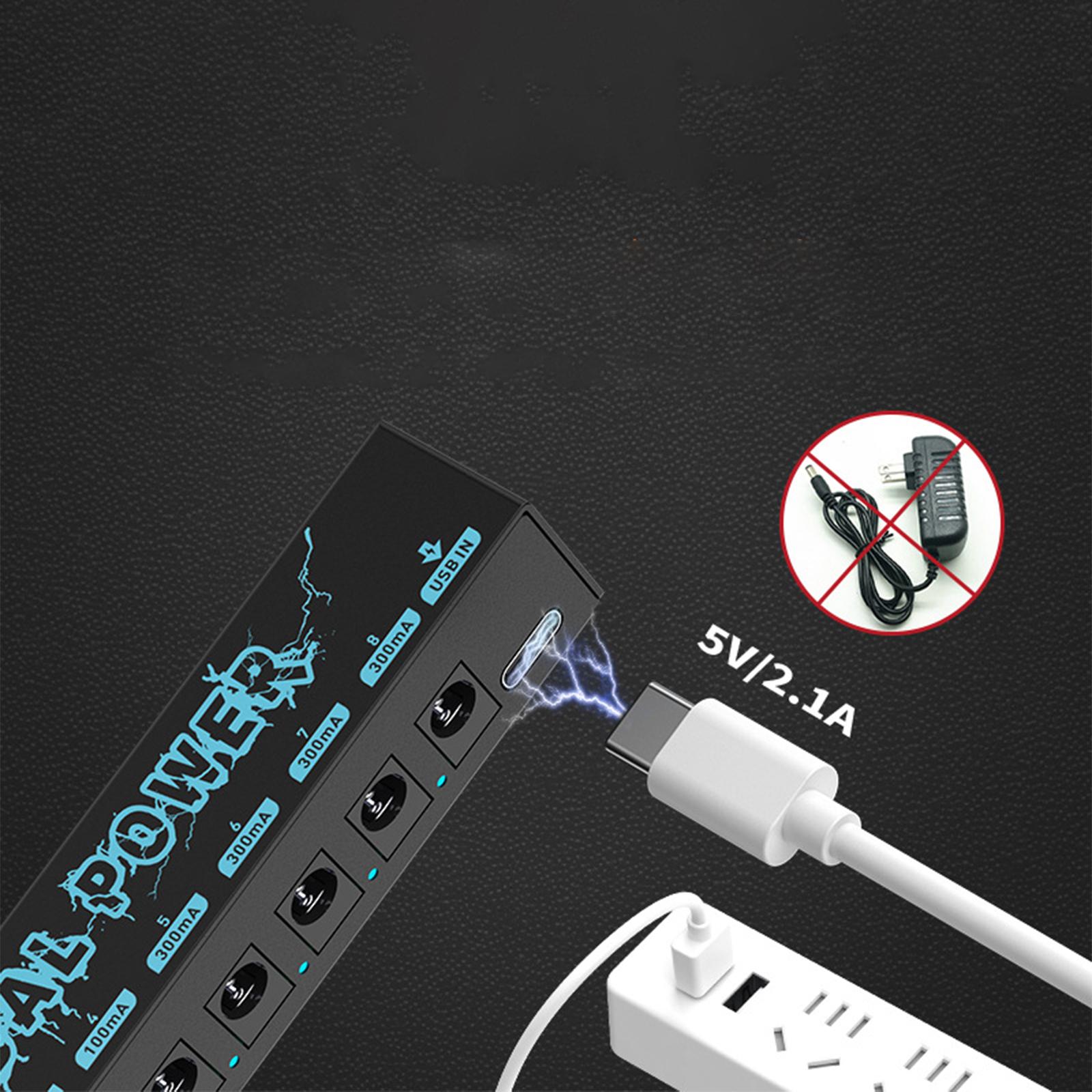 Guitar Pedals Power Supply Pedalboard Power Supply Sturdy Guitar Effect Pedal