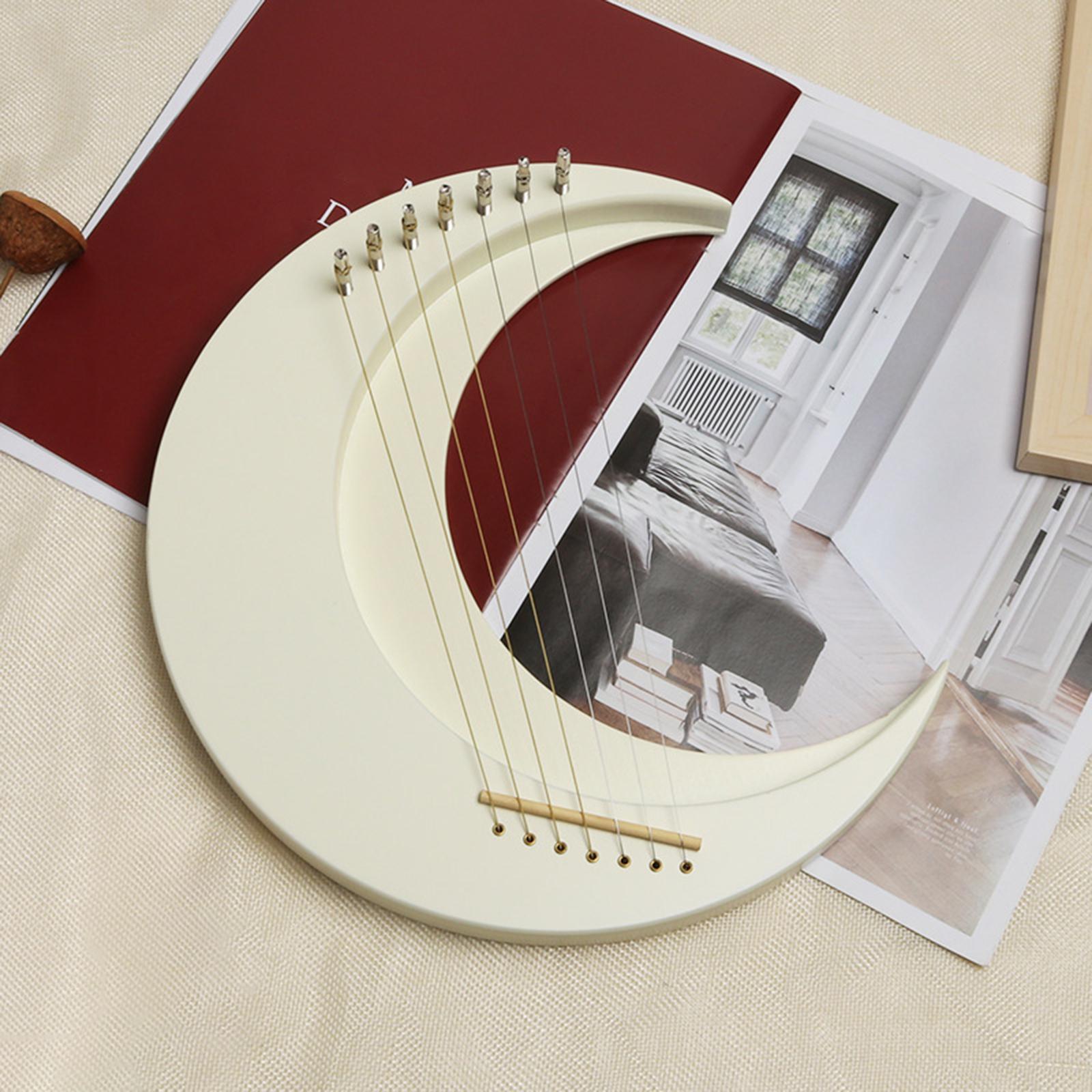 Lyre Harps with Tunning Wrench Professional Portable Harp Making Material Set