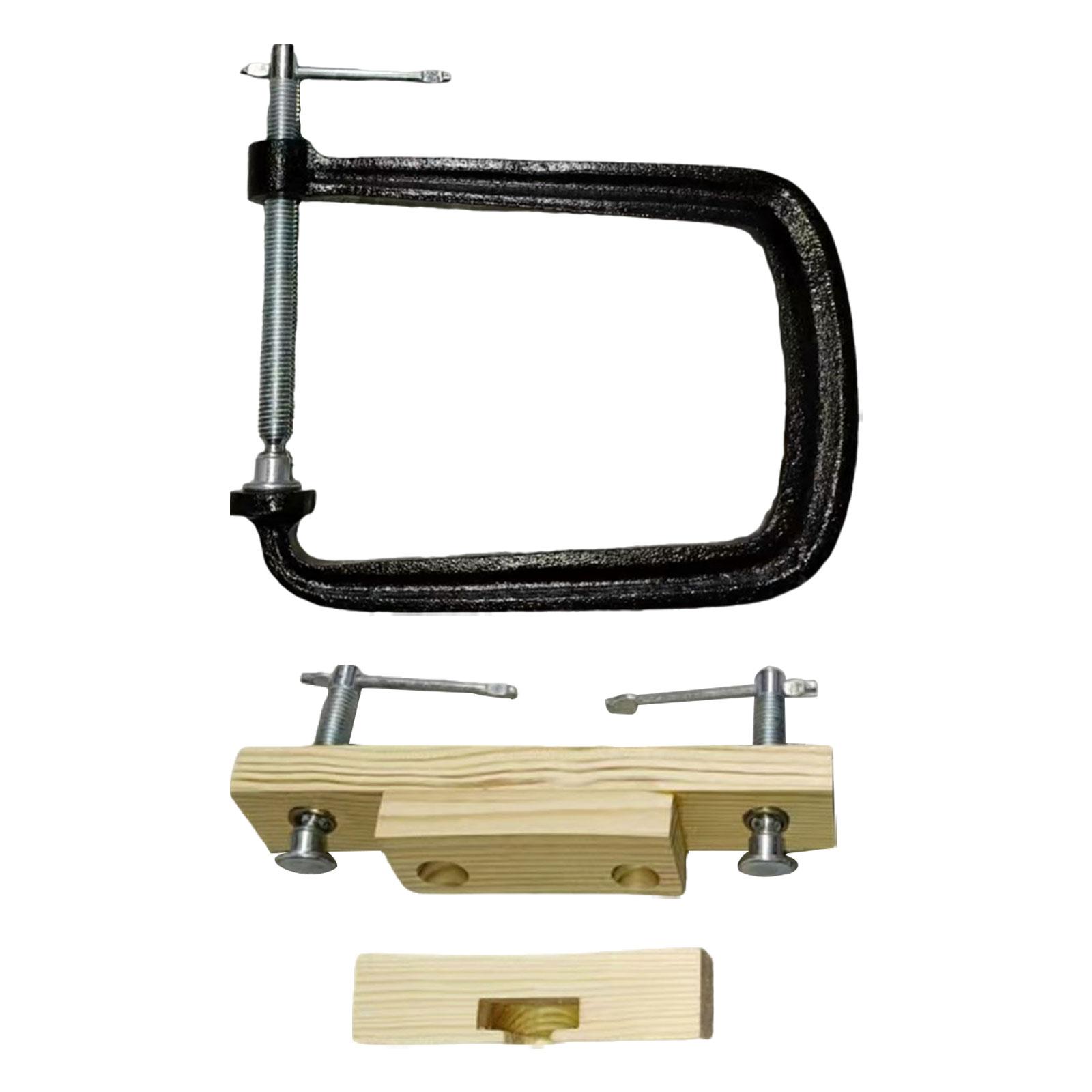 Folk Acoustic Guitar Bridge Clamp Luthier Tool Guitar Making Repair Clamp