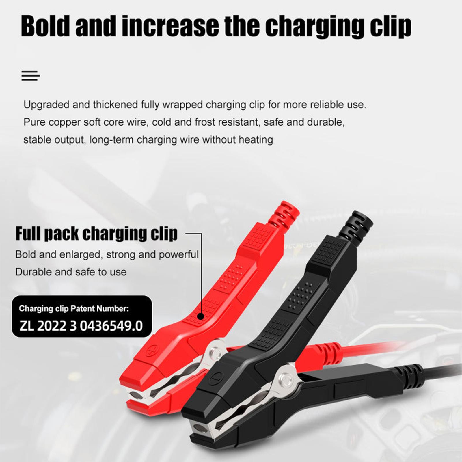 Automatic Battery Maintainer Auto Portable SUV 12V Smart Car Battery Charger