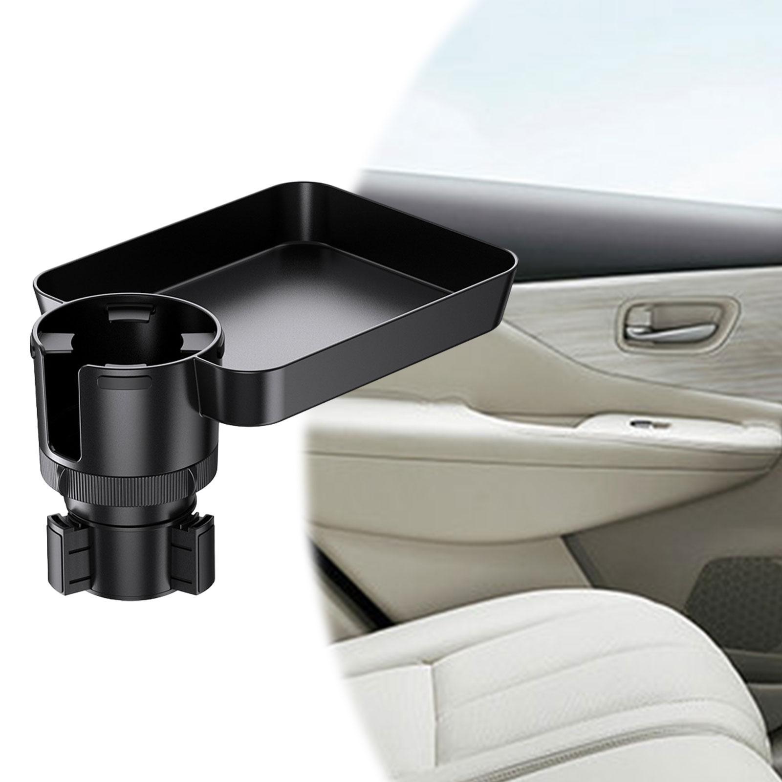 Car Cup Holder Expander Gadget Versatile Food Tray Practical Cup Holder Tray